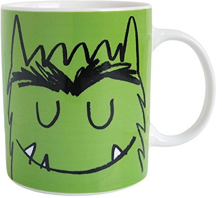 Laroom laroom 14117  filiżanka Monster emocji  spokoju, zielony 14117