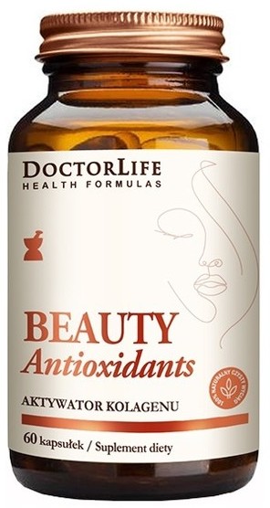 Doctor Life Doctor Life Beauty antioxidants aktywator kolagenu suplement diety 60 kapsułek