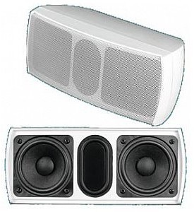 Omnitronic OD-22T Wall speaker 100V white, głośnik ścienny 100V 11036909