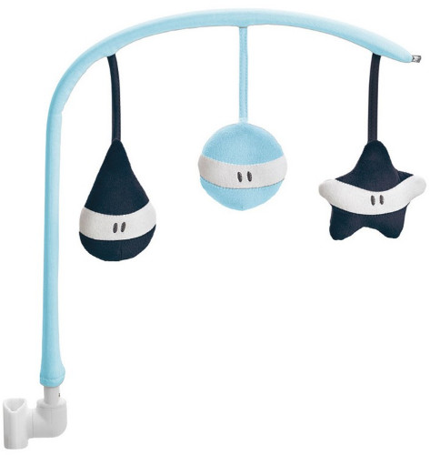 Beaba Up & Down Bouncer Blue łuk z zabawkami