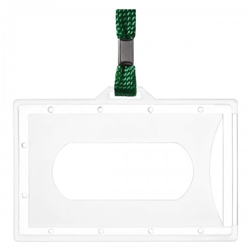 Argo Identyfikator Holder z taśmą ZIELONĄ - 1 sztuka 601285L
