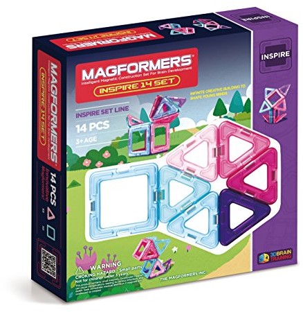 Magformers Znane 274 52 Inspire zestaw 14, budowa