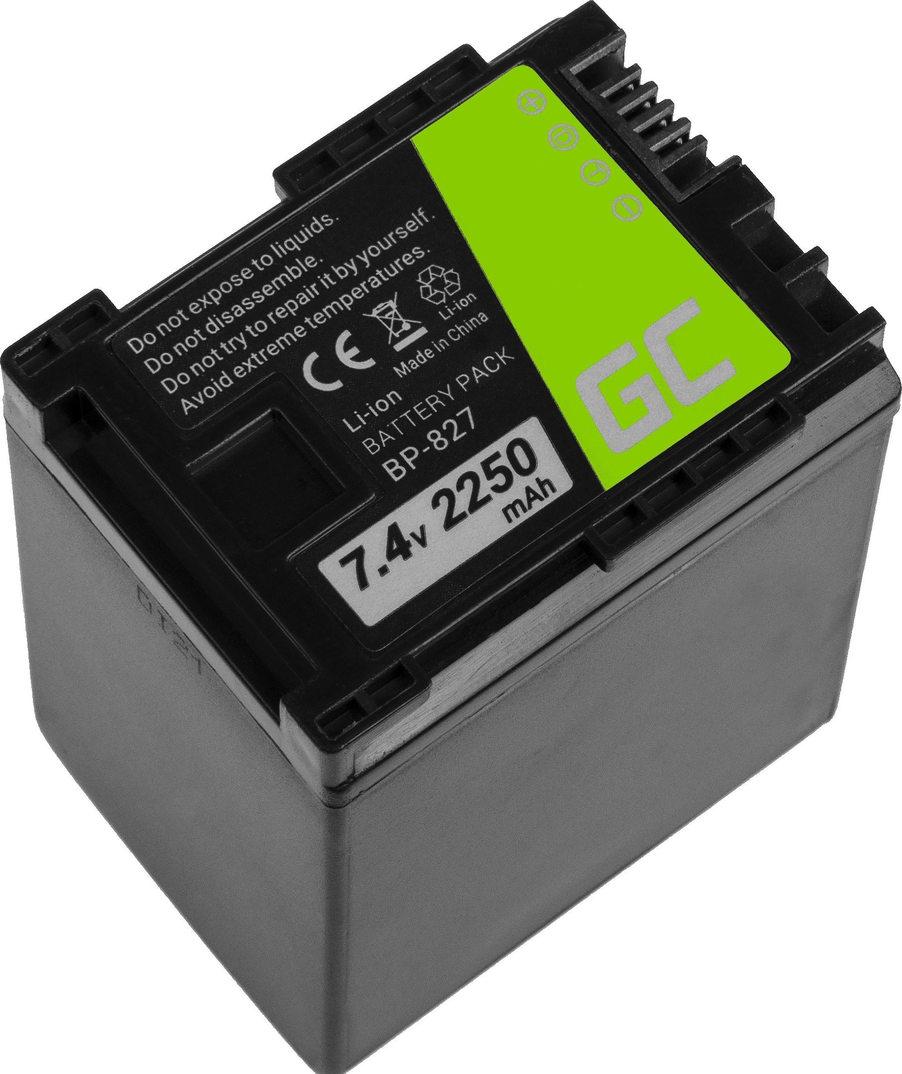 Canon Green Cell Akumulator Green Cell Bateria Green Cell BP-807 BP-827 do VIXIA HF G10 HF G20 HF M30 HF M3 H