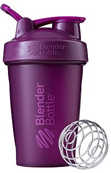BlenderBottle Classic Loop klasyczny shaker do napojów, białka, shake`ów dietetycznych, proteinowych z trzepaczką Blenderball, , 590ml, , śliwka, 500308