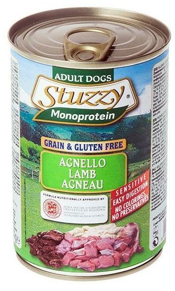 Stuzzy Dog PUSZKA PIES 800G MONOPROTEIN LAMB ST800P