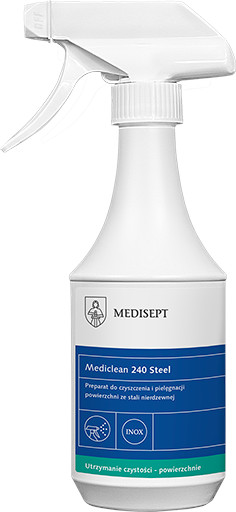Medisept Steel Clean płyn do czyszczenia stali nierdzewnej 0,5l