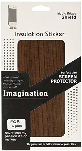 Shot Case Shot Case Naklejka na iPhone 8 Plus, ciemny dąb 173674