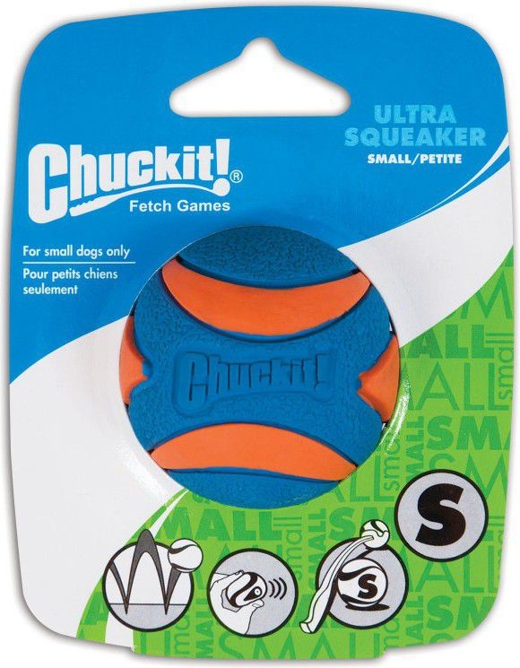 Chuckit! ULTRA SQUEAKER BALL SMALL 52070