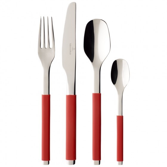 Villeroy & Boch S+ Cranberry Komplet sztućców na 6 osób ilość elementów: 24 12-6433-9033
