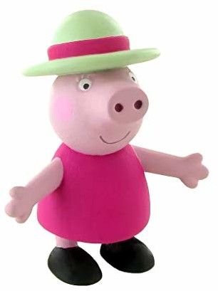 Comansi Peppa Pig Friends Y90152 - nakrętka, rozmiar: 7 cm