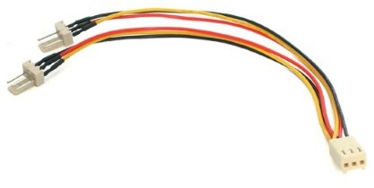 STARTECH.COM Startech.COM 15 cm 3pin Molex Y kabel zapewnia wentylatora  3 POL. Molex adapter sieciowy  TX3 Splitter kabel audio TX3SPLITTER