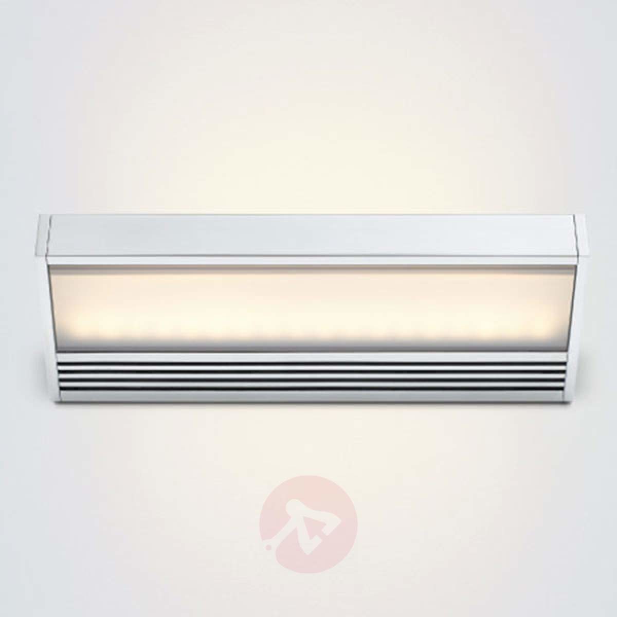 Lampa ścienna LED SML z polerowanego aluminium