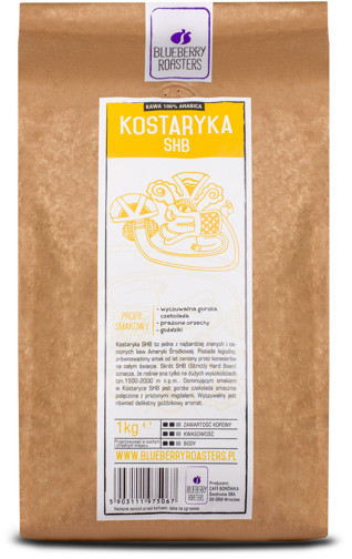 Blueberry Roasters KAWA ZIARNISTA KOSTARYKA SHB 1kg