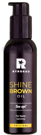 BYROKKO BYROKKO Shine Brown Oil olejek do opalania 150ml 101629-uniw
