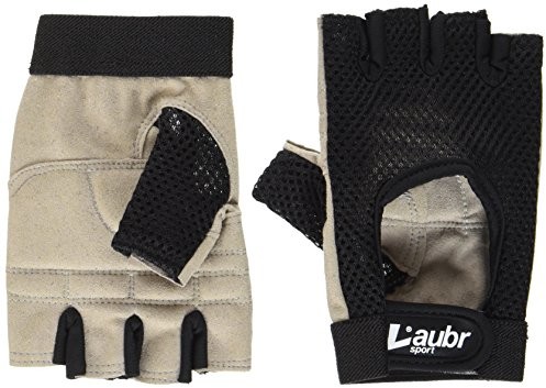 Laubr Rękawiczki Sport Fitness, czarny/beżowy, L 6935352117707