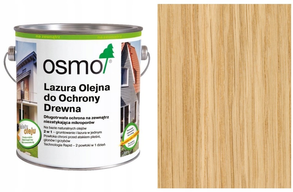 Olej Lazura Olejna Osmo do tarasów 2,5L bezbarwny