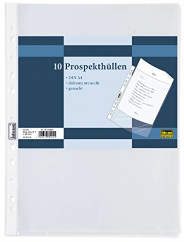 Idena 10010  Prospekthüllen Din4 10 szt. 376004
