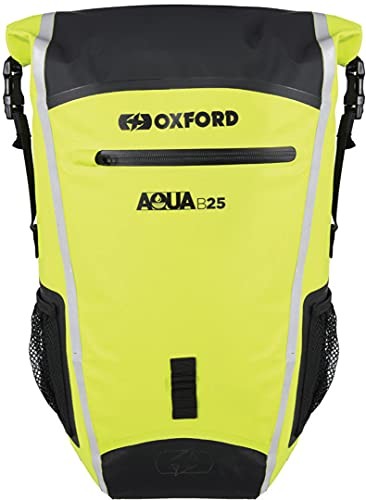Oxford Oxford Aqua B25 plecak na każdą pogodę 25 l czarny fluo OL476
