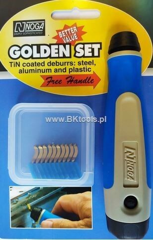 Noga ZESTAW GRATOWNIKÓW KOMPLET GOLDEN SET NG8002