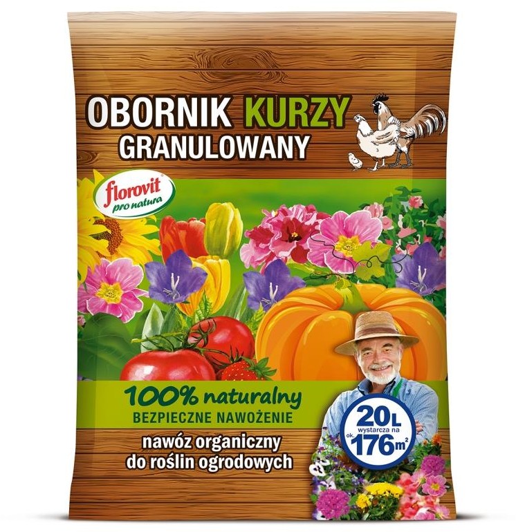 IncoVeritas Florovit pro natura obornik kurzy granulowany 20L