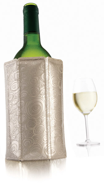 APS APS Kołnierz chłodzący do butelek 140x20x175 mm, srebrny | Wine 36083