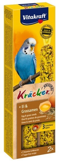 Trixie Vitakraft Kracker 2szt Papuga falista Jajeczny 60g [2121263]