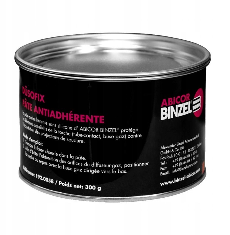 BINZEL Pasta antyodpryskowa Dusofix Abicor 300g