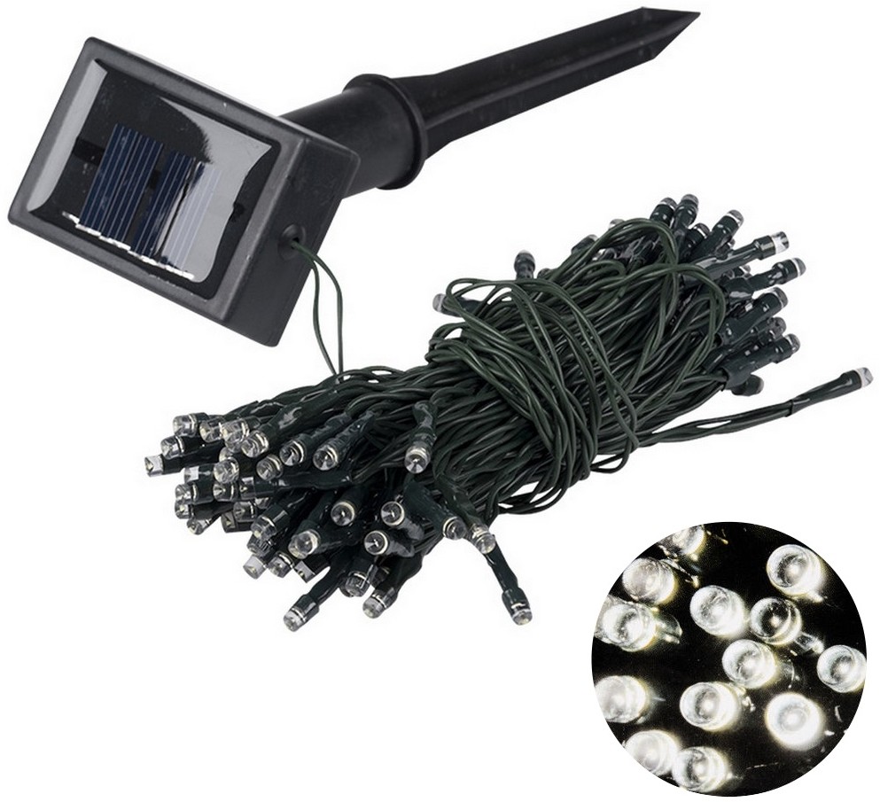 Grundig Grundig 2 - LED Łańcuch solarny 50xLED/1,2V IP44 ciepła biała