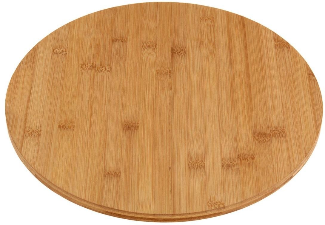 EH Excellent Houseware Bambusowa deska obrotowa do serów i przekąsek 35 cm