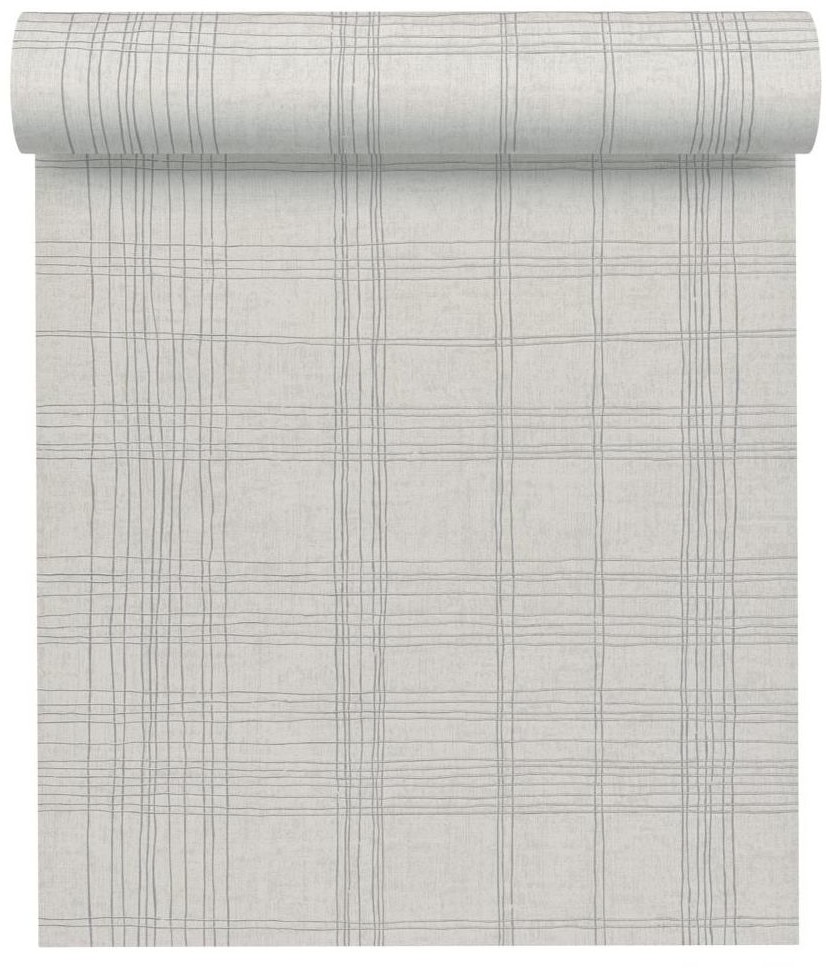 A.S. Creation Tapeta Metropolitan 379191 szara winylowa na flizelinie