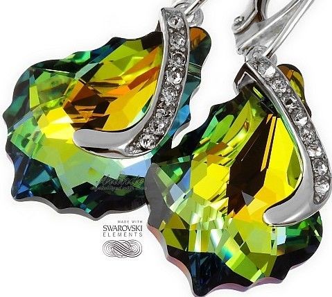 Swarovski SPECIAL kolczyki SAHARA SENTI SREBRO