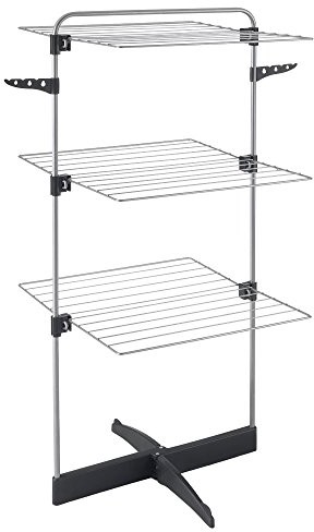 Metaltex Thunder  stojak na pranie Tower, 3 pięter, srebrny 405850.0