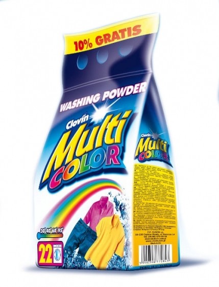 Clovin Multicolor Multicolor proszek do prania 2,2kg folia
