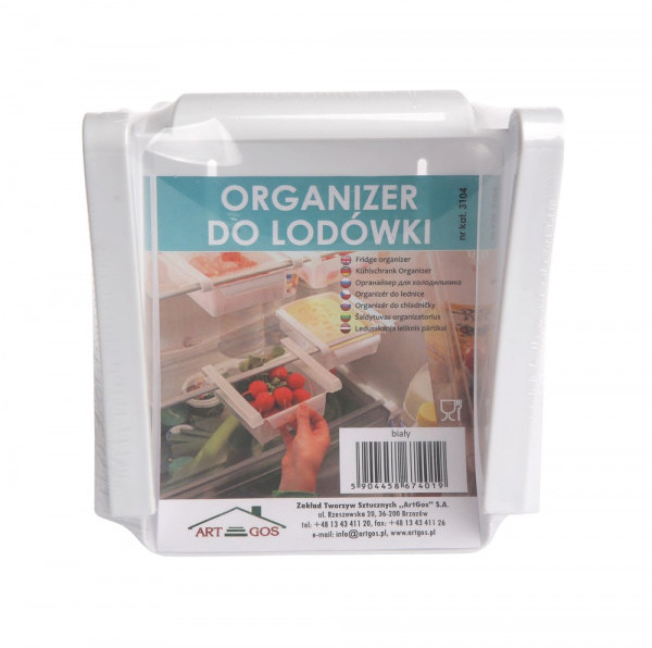 ORGANIZER DO LODÓWKI BIAŁY (3104)
