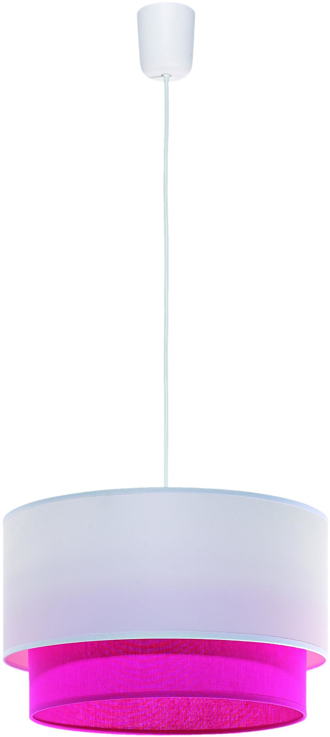 Lampex Lampa wisząca Lida różowa 508/B ROZ