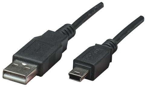 Manhattan Kabel USB, czarny 333375