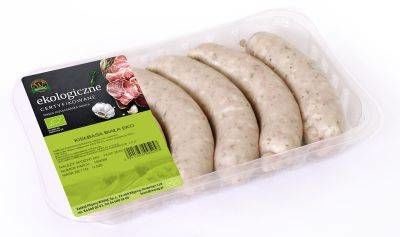 Wasąg Ekologiczna Kiełbasa Biała 485g