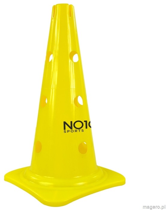 NO10 Pachołek z otworami NO10 żółty 40cm VCM-16H12 Y VCM-16H12Y