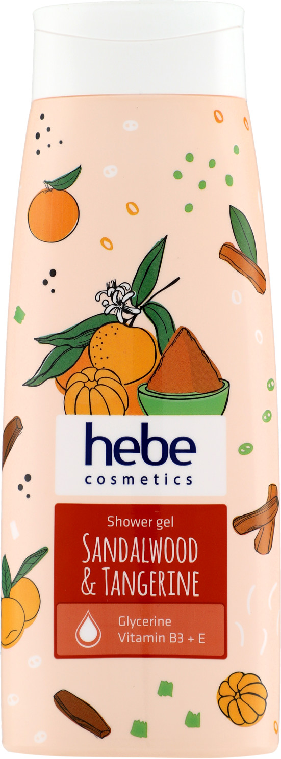 Hebe Cosmetics Drzewo Sandałowe&Mandarynka żel pod prysznic, 250 ml