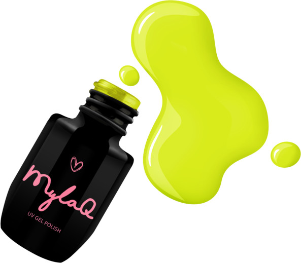 Lakier Hybrydowy MylaQ My Neon Citrus - 5 ml M015