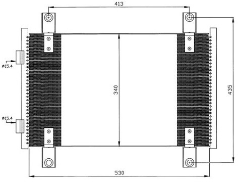 NRF Skraplacz, klimatyzacja 35501