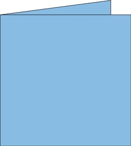 Clairefontaine 22159 °C pyłki Pack 25 kartek składanych 16 x 16 cm niebieskie lawendowy 22159C