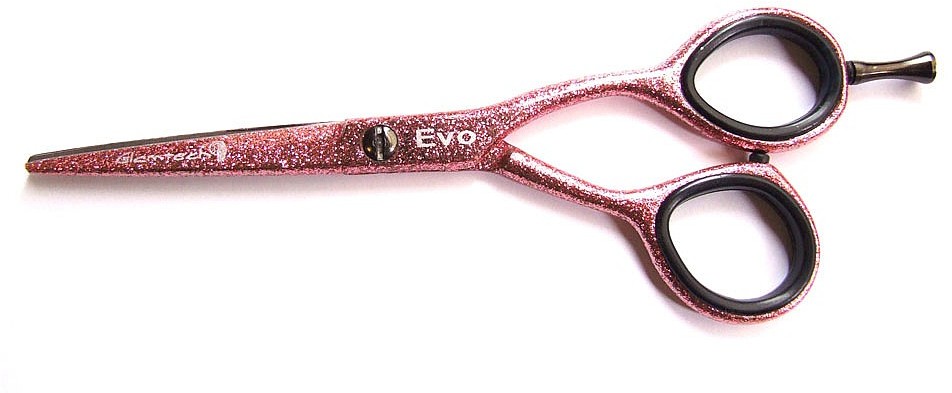 Glamtech EVO Pink Glitter Nożyczki 5,5 cala