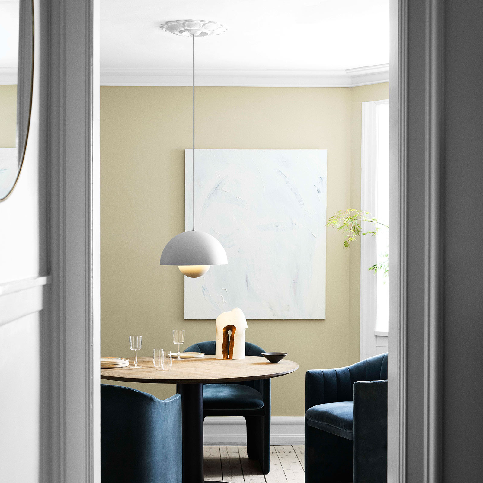 FLOWERPOT &TRADITION AndTradition VP2 wisząca 50 biały matowy