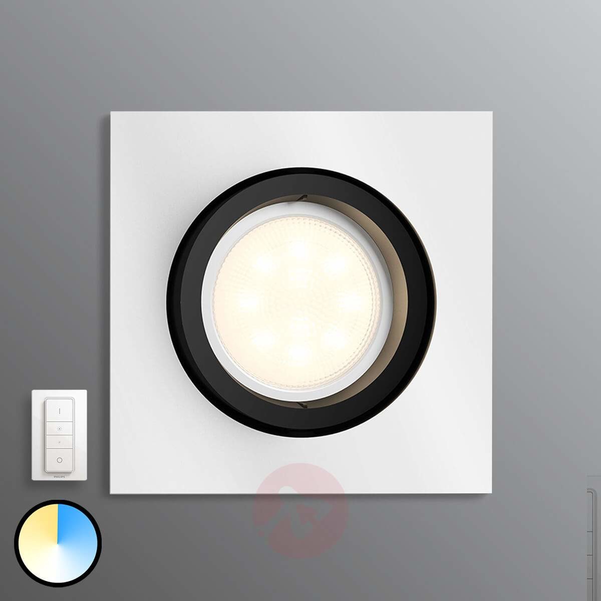 PHILIPS HUE MILLISKIN OCZKO WPUSZCZANE LED HUE + PRZYCIEMNIACZ 50421/48/P7 PHILIPS 50421/48/P7