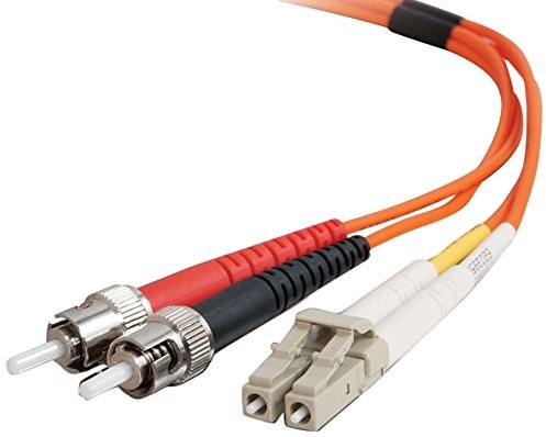 CABLESTOGO Cables To Go 85272 LC/ST Low Smoke Zero Halogen Duplex 62,5/125 Włókien szklanych Multi-mode przewód krosowy (2 m) Pomarańczowy 757120852728