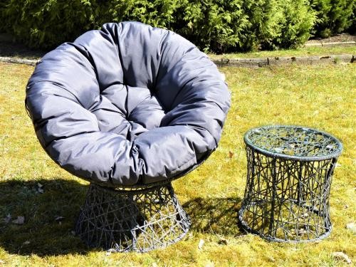 Bello Giardino Leżanka ogrodowa z jasnego technorattanu TWIST LO.011.001.B