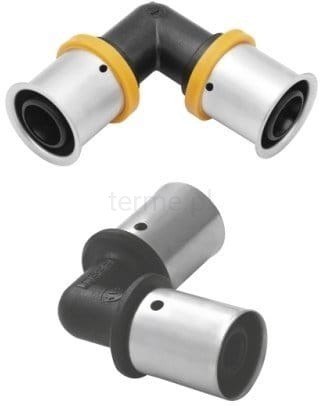 KAN Kolano PPSU 16x16 z pierścieniem zaprasowywanym therm PRESS 1009068007 K-900400