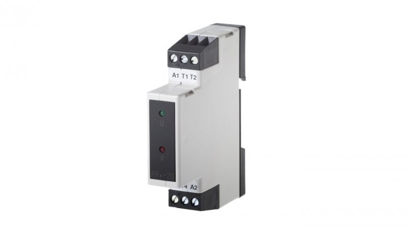 Relpol Przekaźnik kontroli temperatury rezystancyjny 1Z 5A 220-230V AC/DC RRx-20 24/230V AC/DC 763 2608524 2608524