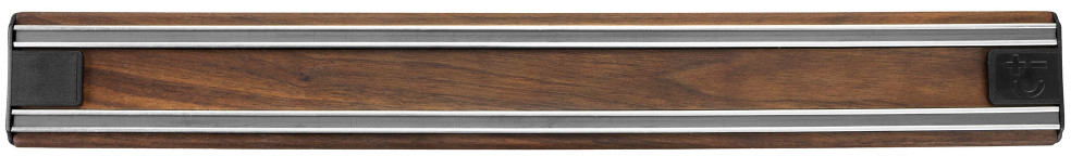 Bisbell Listwa Magnetyczna Na Noże Orzechowa Bisichef Ciemnobrązowa 35 Cm